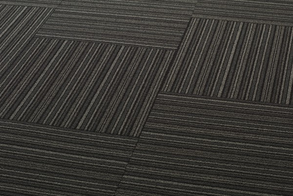 Striped Carpet Floor Mat Tiles are Modular Carpet Tiles by American